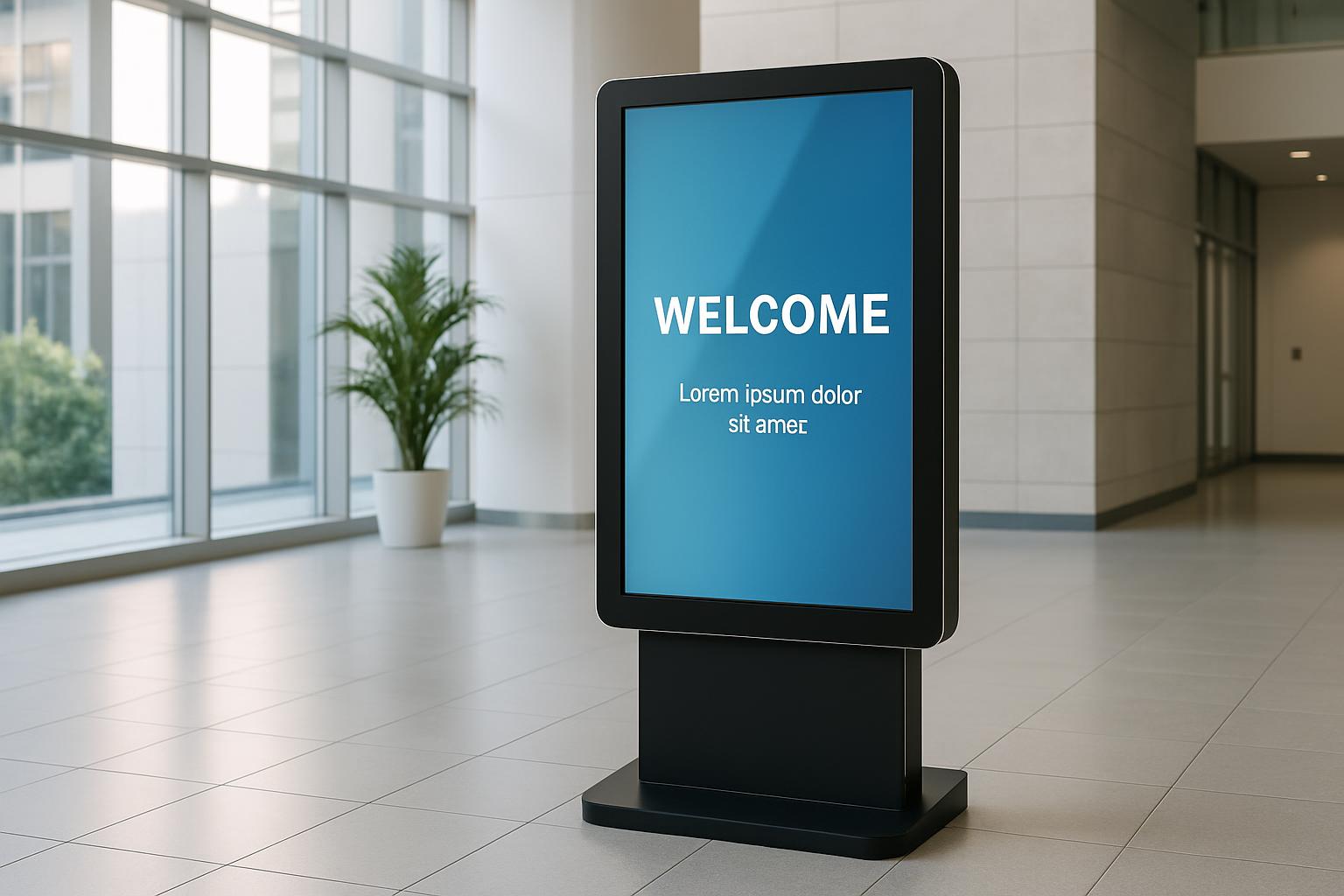 Digital Signage Kiosk Systeme